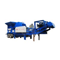 Henan high quality mobile limestone crusher price low in hot sale