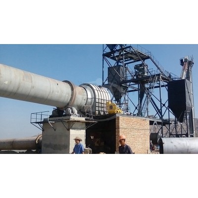 100-150tons per day Limestone Rotary Kiln