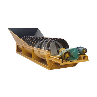 High capacity durable stone sand spiral sand washer